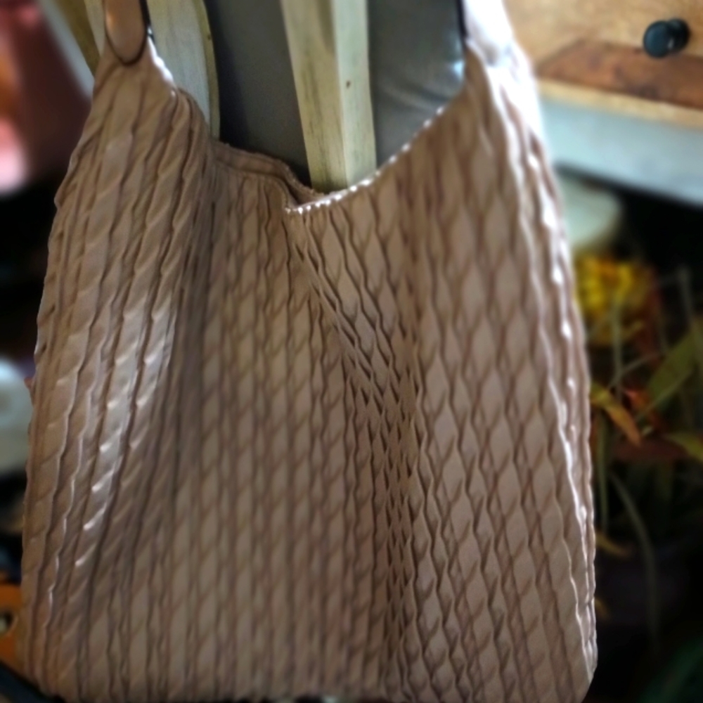 Sondra Roberts Quilted Bag Hobo style